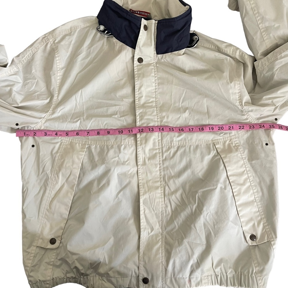Pacific Trail Vintage Off White Windbreaker Jacket Size L - Picture 15 of 17